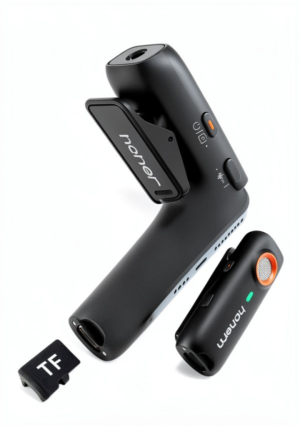 Hohem MIC-01 Wireless Lavalier Microphone System USB-C-2