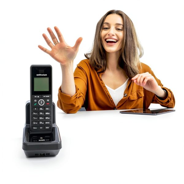 RadioShack Corded Cordless Phone Combo for Office Home Use-4
