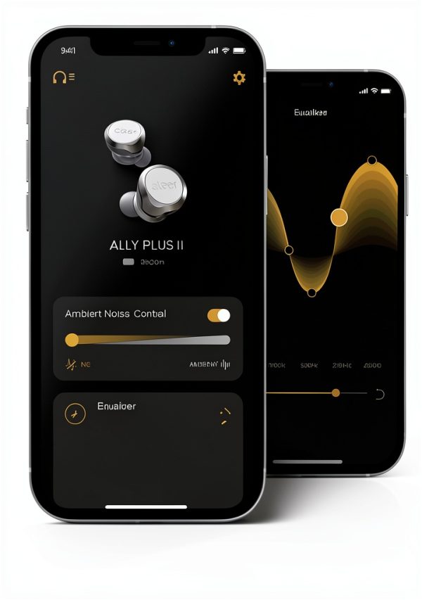 Cleer Ally Plus II Earbuds ANC 33Hr Playtime IPX4 Midnight-5