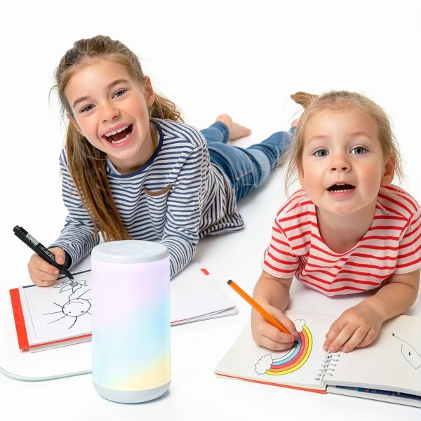 Aura Bedside Lamp with Finger Sketch Mood Lighting and 20 Effects-4