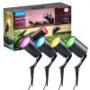RGBIC Outdoor Spotlights Luminex 35-Mode LED Light for Yard Patio-0
