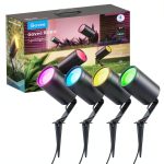 RGBIC Outdoor Spotlights Luminex 35-Mode LED Light for Yard Patio-0