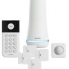SimpliSafe 7 Piece Indoor Security System White Complete Home Kit-1