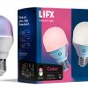 LIFX E26 Edison Screw Smart LED Bulb 2 Pack Full Color WiFi 800 Lumens-0