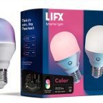LIFX E26 Edison Screw Smart LED Bulb 2 Pack Full Color WiFi 800 Lumens-0