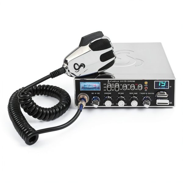 Cobra 29 LTD Chrome CB Radio 4W 40-Channel Dual AM/FM Black-2