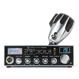 Cobra 29 LTD Chrome CB Radio 4W 40-Channel Dual AM/FM Black-0