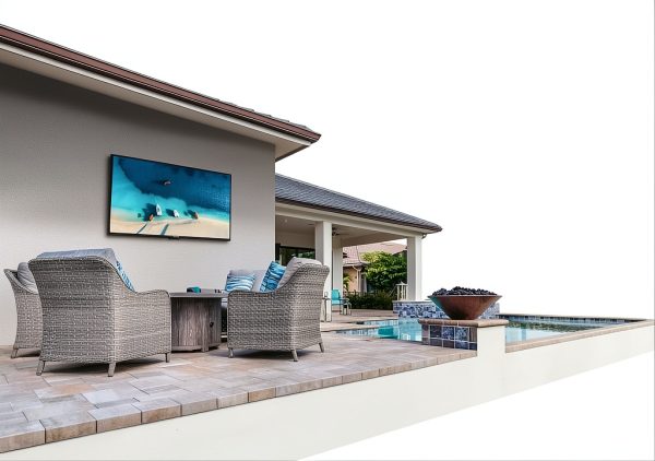 Neptune 55" Full Sun Outdoor Smart TV with Free Tilting Wall Mount-13