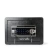 SereneLife Fingerprint Safe 0.63 Cu Ft Electronic Black SLSVP25EUG-1