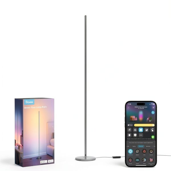 Govee RGBICW Blue Smart Floor Lamp with Adjustable Brightness-0