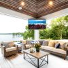 Neptune 55" Full Sun Outdoor Smart TV with Free Tilting Wall Mount-8