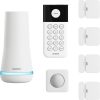 SimpliSafe 7 Piece Indoor Security System White Complete Home Kit-0