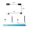 RGBIC Outdoor Spotlights Luminex 35-Mode LED Light for Yard Patio-3