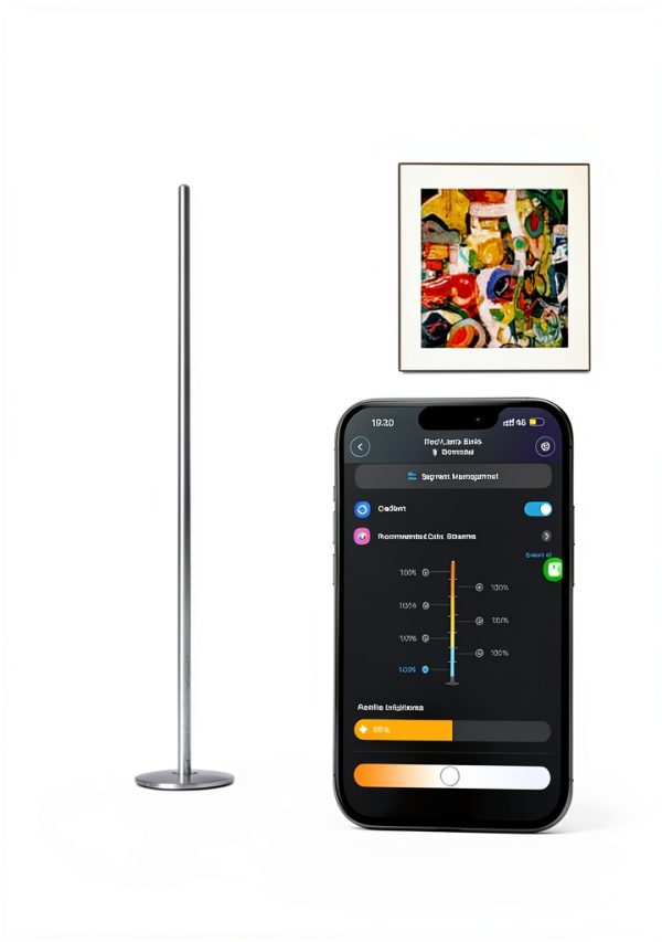 Govee RGBICW Blue Smart Floor Lamp with Adjustable Brightness-3
