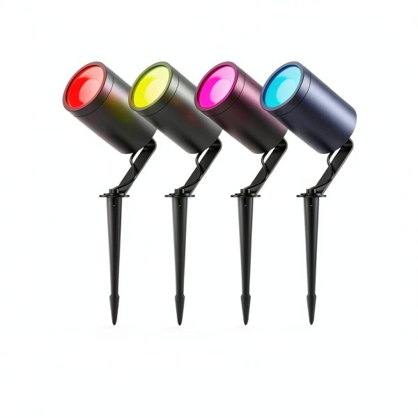 RGBIC Outdoor Spotlights Luminex 35-Mode LED Light for Yard Patio-14