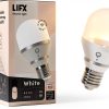 LIFX E26 Edison Screw White Smart LED Bulb – Dimmable Wi‑Fi Enabled-1